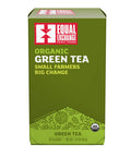 Box of Equal Exchange Organic Green Tea with 20 tea bags