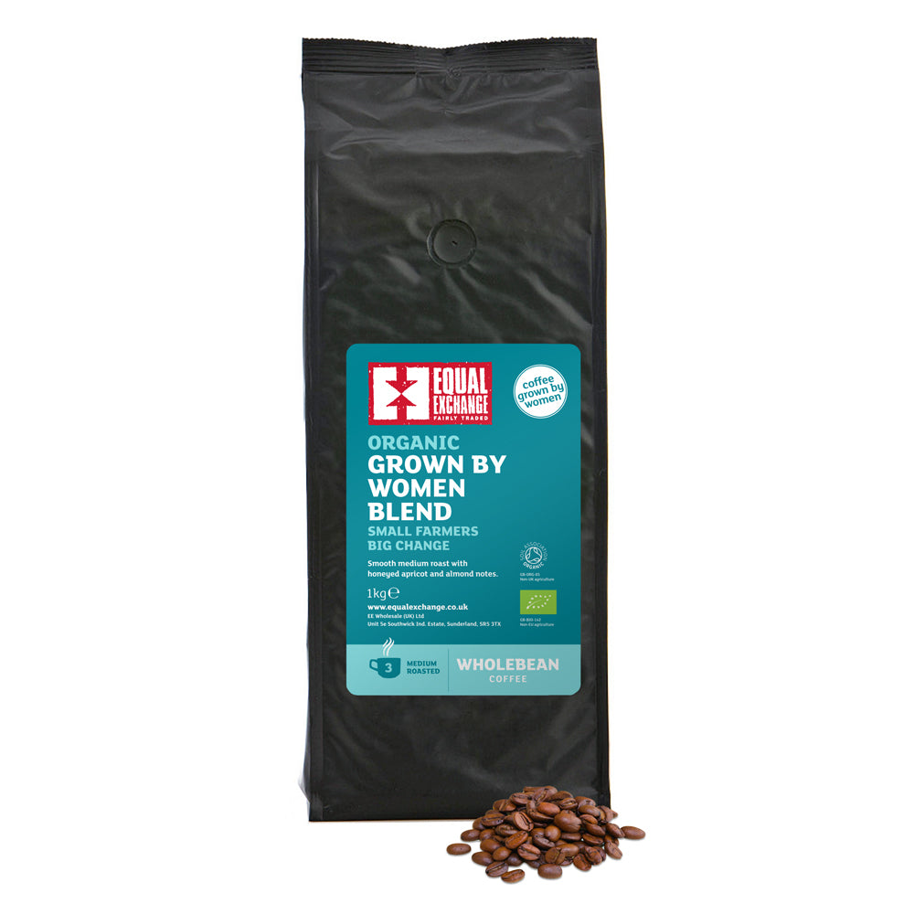 Organic Grown By Women Blend 1kg wholebean
